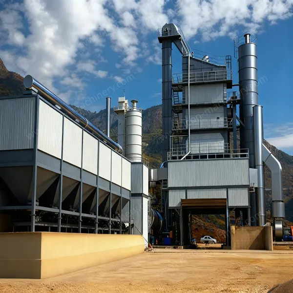 Centrale d’enrobage écologique à cycle discontinu forcé