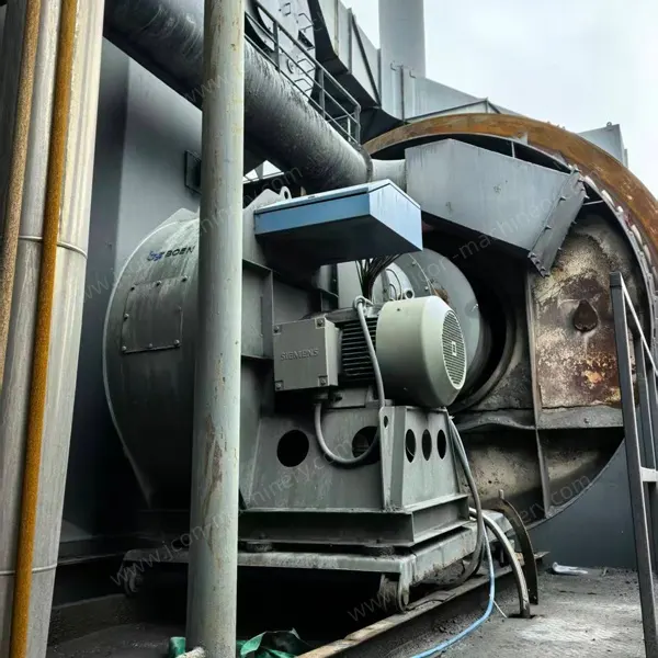 Brûleur tri-carburant charbon-huile-gaz