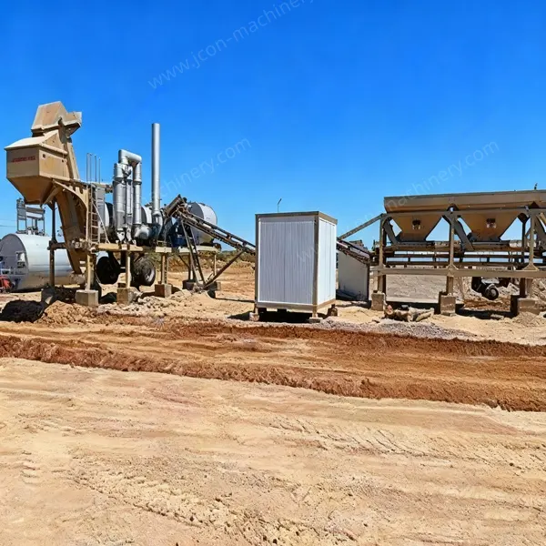 Centrale d’enrobage continue (à tambour)