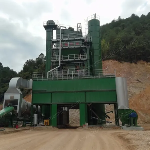 Centrale d’enrobage écologique à cycle discontinu forcé